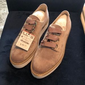 Zara suede shoes. Brand new.